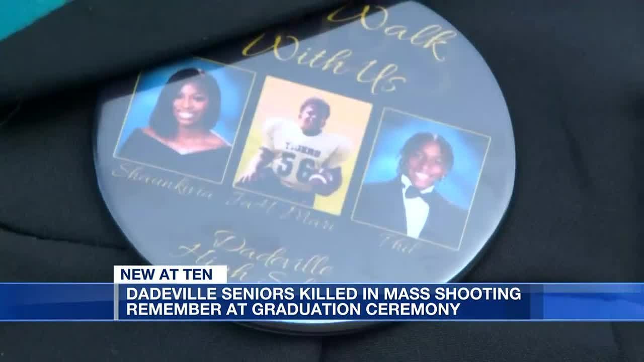 Dadeville students killed in mass shooting remembered at graduation