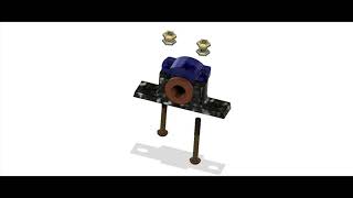 Plummer Block Animation with Autodesk Fushion 360