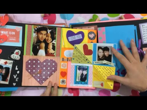 scrapbook ideas for boyfriend valentines day