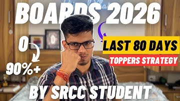 SCORE 90%+ in CBSE BOARD exam 2026 EASILY🔥BOARDS 2026 |Class 12 board exam 2026 preparation strategy