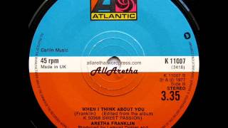 Aretha Franklin - Touch Me Up / When I Think About You - 7″ UK - 1977