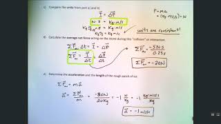 Momentum Impulse Theorem - 2 Examples Tutorial
