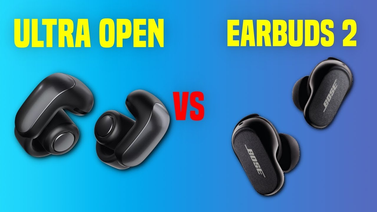 Bose Ultra Open Earbuds vs Bose QuietComfort Earbuds 2 | Full