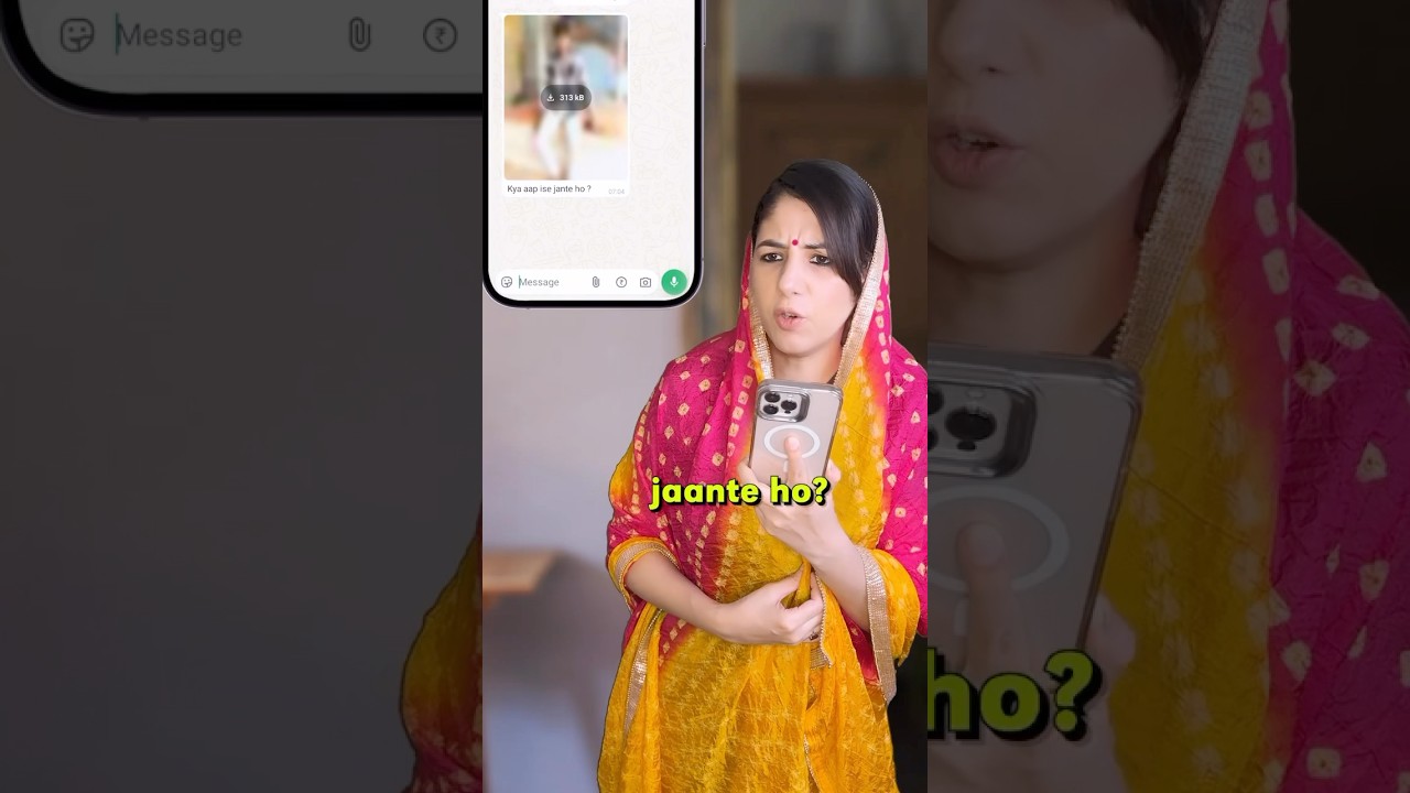 WhatsApp photo scam #youtubeshorts #shorts #shortsvideo #whatsapp #scam #photo