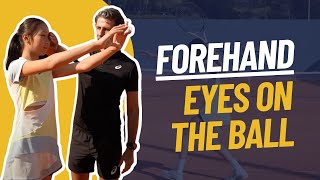 The importance of your DOMINANT EYE on the forehand