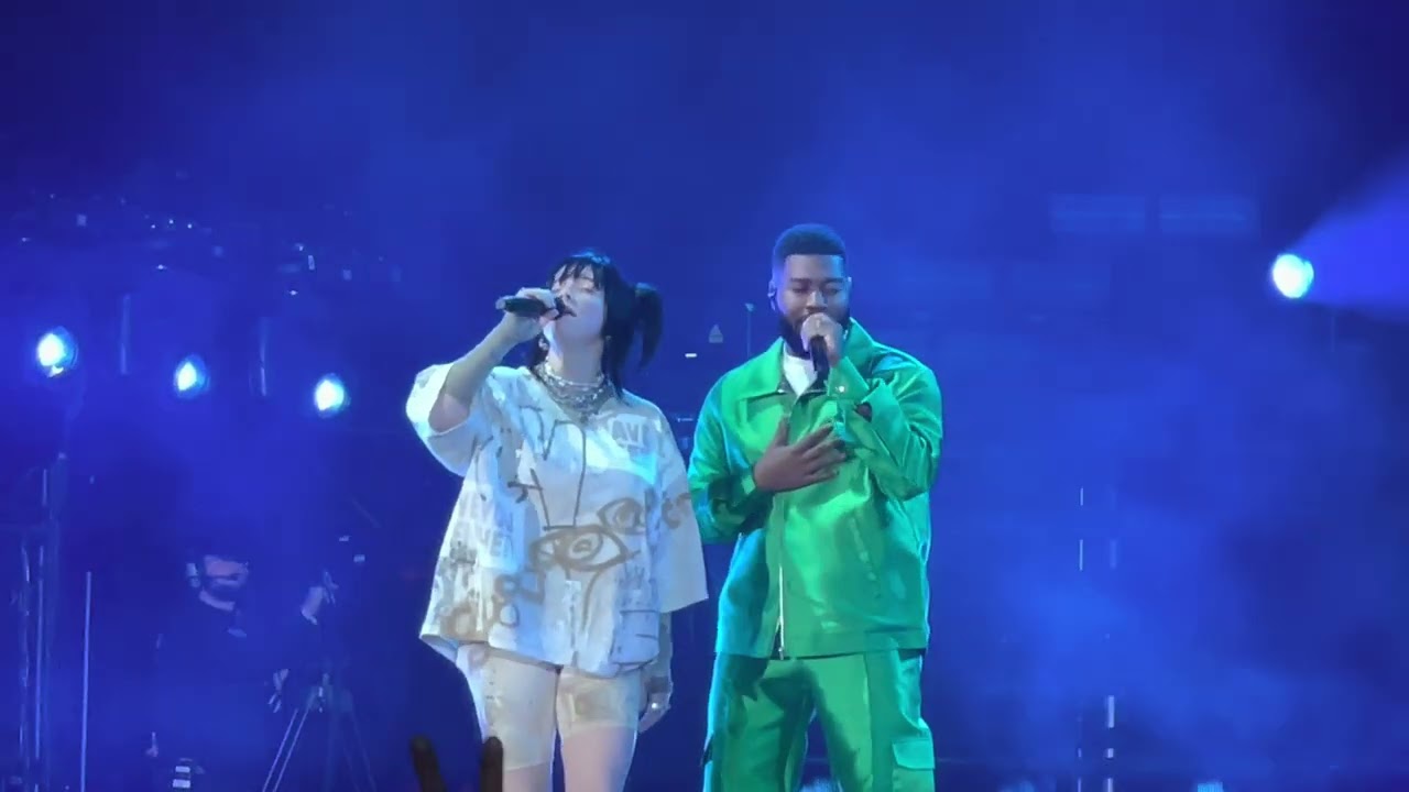 Billie Eilish Khalid Lovely Live at Coachella 2022 Billie Eilish Lovely Live Billie Eilish Lovely