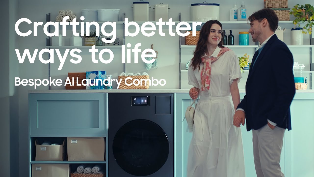 Crafting Better Ways to Life I Bespoke AI Laundry Combo I Samsung
