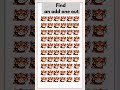 Find an odd fox 🦊 out #shorts #viral #trending#riddle#emojichallenge#emojyfind#emojigame#emoji