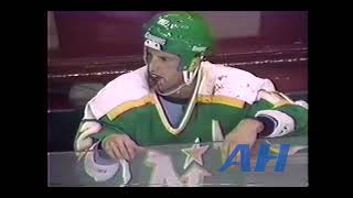 Nhl Oct 13 1986 Montreal Canadiens V Minnesota North Stars melee   hl Claude Lemieux V Ja