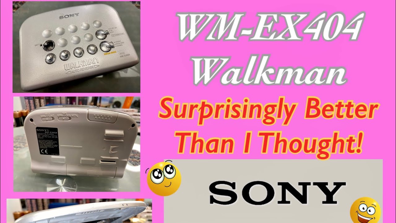 SONY WALKMAN WM-EX404 Lettore a nastro Walkman vintage EUR 57,40
