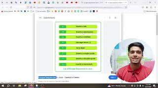 Escape Sequences in Java | Md Sohan Ali, Web Develoer Sohan