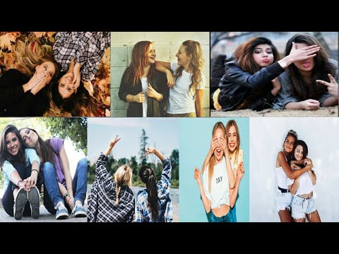 two best friends teenage girls together having fun, posing emotional on  white background, besties happy smiling, making selfie, lifestyle people  conce Stock Photo - Alamy