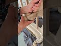 Simple Smart Ideas Easy Wood Carving Process With Sharp, Precision Traditional Tools #Shorts