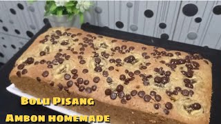 Tips Masak Bolu Pisang Ambon yang enak dan yummy di rumah,so easy!  | Banana Cake Recipe