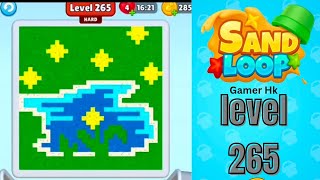 Sand loop level 265 hard level Walkthrough Solution 