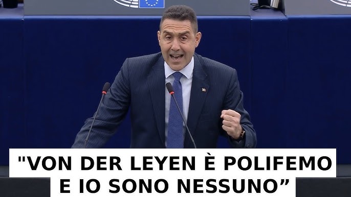 VANNACCI SCATENATO AL PARLAMENTO EUROPEO SUL TEMA DELLA DIFESA COMUNE - YouTube
