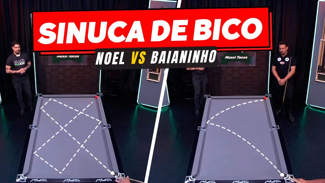 Noel Snooker VS Baianinho de Mauá no bola 8 