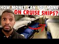 How much money do cruise ship employees make