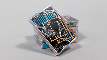 Making of NEX009, screenprinted and hot foil cassette artwork