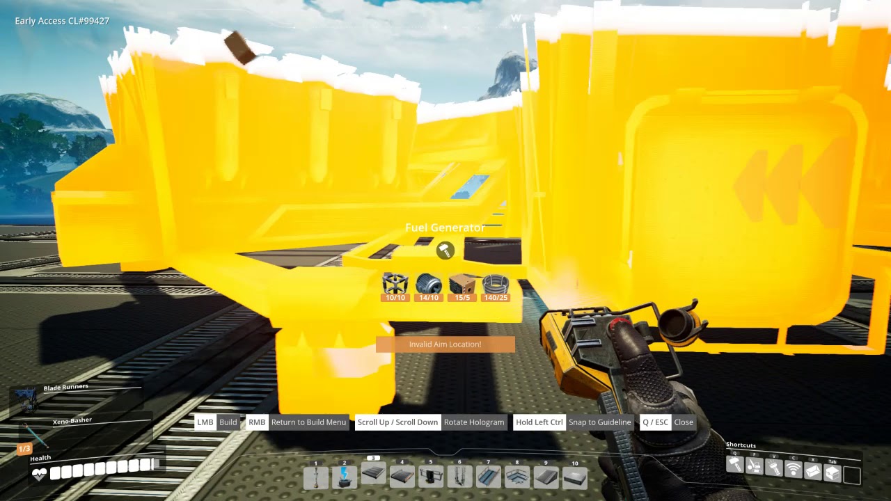 Satisfactory Walk Through Desert Ep57 Building Fuel Generators