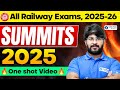 Railway Exams 2025–26 | Summit 2025 Current Affairs | One Shot Class | Bhawani sir