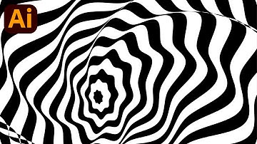 How to Make Op Art in Adobe Illustrator. Circle artwork #piximperfect #illustrartor #tutorial