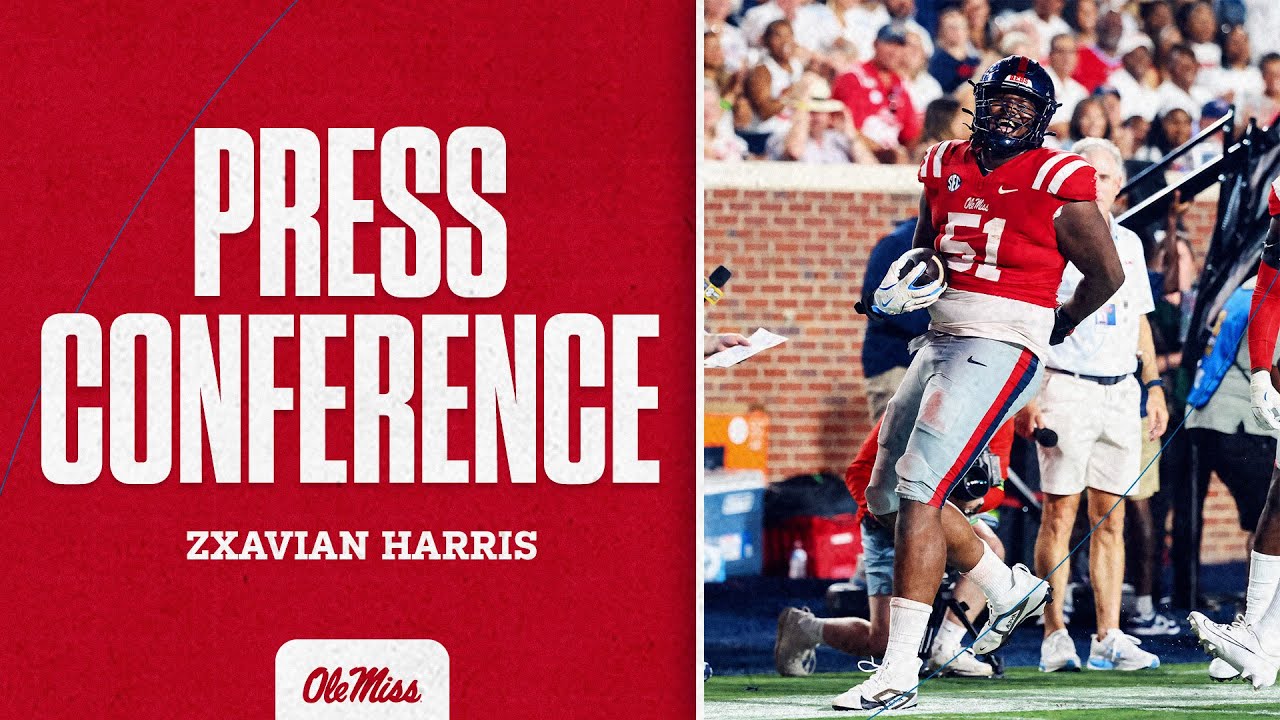 Kwesian Harris PRESSER | Zxavian Harris - Week 2 at Kentucky (09-02-25) - YouTube