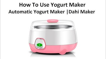 How To Use Yogurt Maker | Automatic Yogurt Maker | Dahi Maker