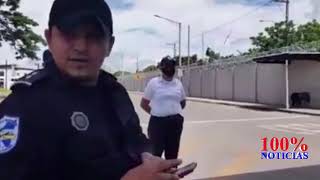 Policía sandinista impide a CPDH conocer situación de nicaragüenses varados en peñas blancas