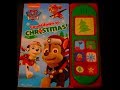 PAW PATROL Countdown To Christmas PLAY A SOUND 