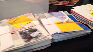 Organizing Greeting Cards Part 1