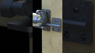 Automatic  Gate Lock Mechanism