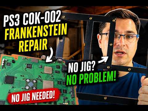 Dead PS3 Fought Back HARD… But I Won Full Frankenstein Repair