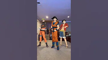 The Big Three Dia Delîcia Edit Goku Naruto Luffy 