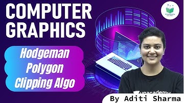 NTA UGC NET 2021 | Computer Science by Aditi | Computer Graphics Hodgeman Polygon Clipping Algo