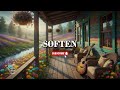 Cozy Acoustic Guitar Sleep Music ~ Peaceful Night Outdoor Ambience for Meditation & Deep Sleep