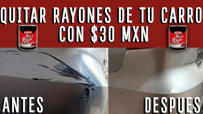 Cómo quitar rayones de tu auto con Coca Cola y talco