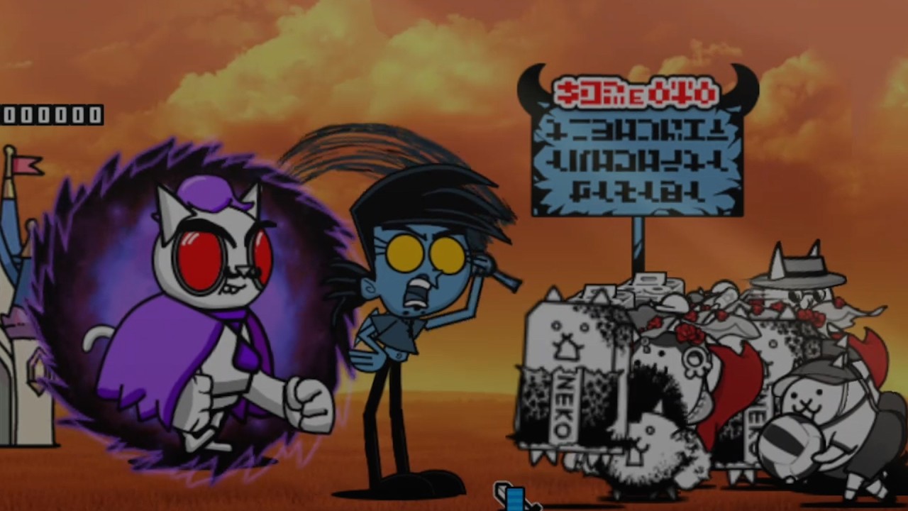 (NEW ENEMY: Ouija Vicky) The Fabled Stones (Mirror) - The Battle Cats (Custom Stage)