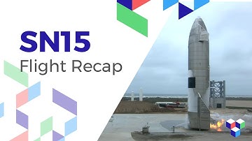 Starship SN15 High Altitude Test Flight Recap in 4 Minutes