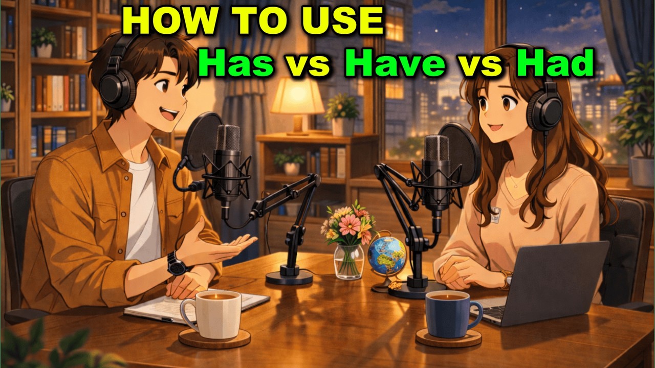How to Use Has, Have, and Had in English | Easy Grammar Lesson Has vs Have vs Had