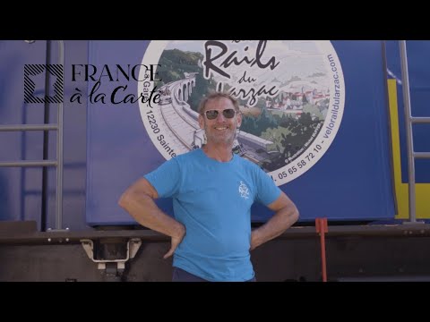 VIDÉO PORTRAIT -Jean-Paul, chef de gare à Sainte-Eulalie-de-Cernon / SONY A7III - DRONE PARROT ANAFI