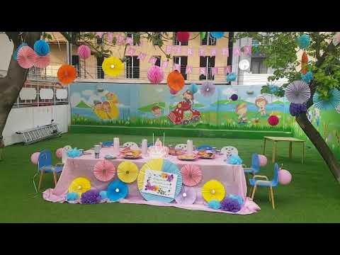 წვეულების გაფორმება / party decoration