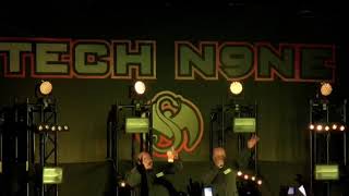 Tech N9ne Independent Grind Tour Live NM Intro +more!