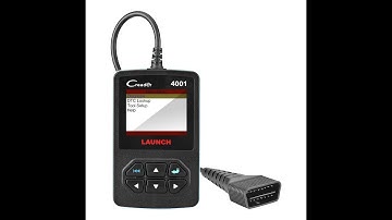 Launch Model 4001 Scan Tool: Unboxing and Test [INEXPENSIVE FULL FEATURED OBDII SCAN TOOL]