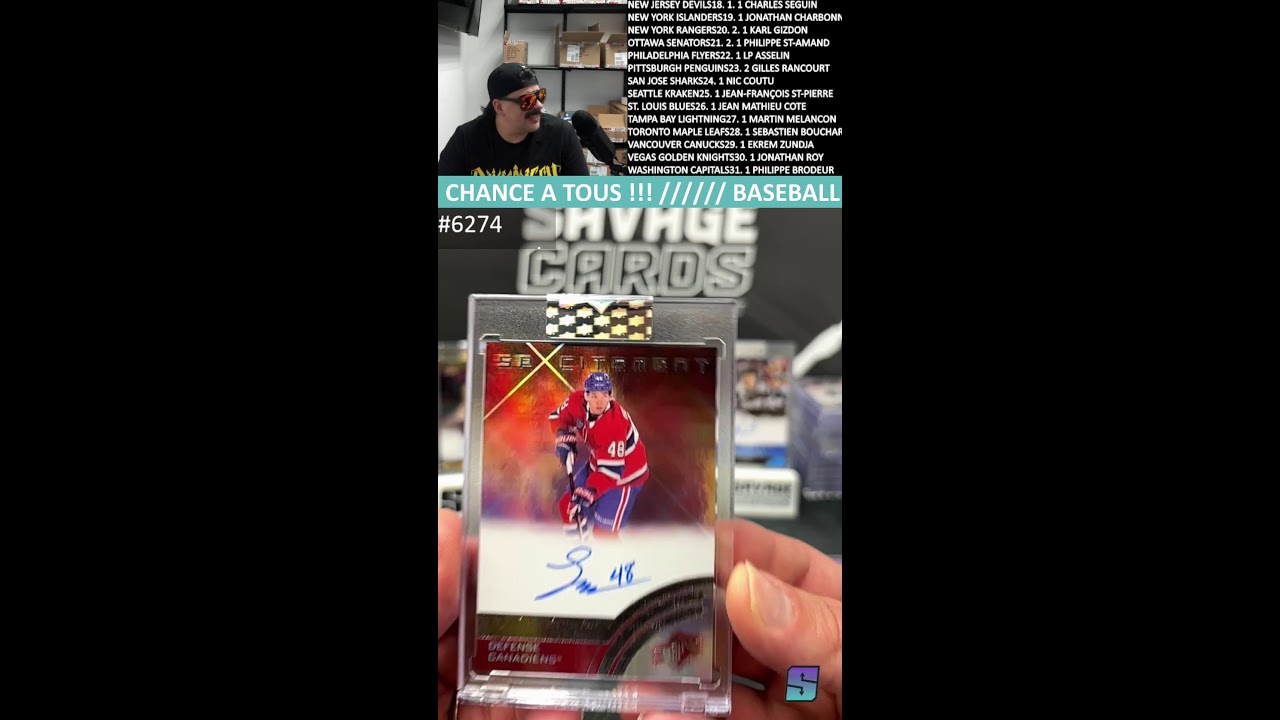 HOCKEY #6274 // INNER SCELLE CLEAR CUT 24-25 // TEAM RANDOM