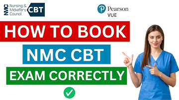 How to book NMC UK CBT exam in Pearson Vue | Book CBT exam in UK NMC #cbt