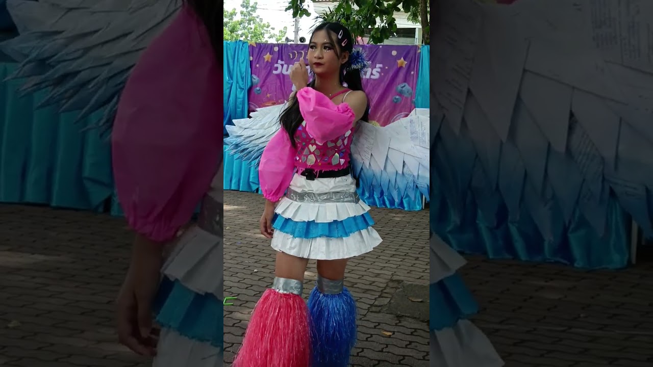 ประกวดชุดรีไซเคิล งานสัปดาห์วิทยาศาสตร์