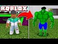 TRANSFORMING INTO THE HULK!! | Roblox Superhero Tycoon