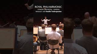 🎶Vassilis Tsabropoulos rehearsing with the Royal Philharmonic Concert Orchestra of London ✨