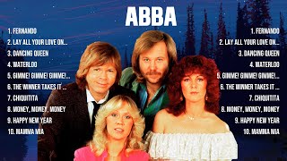 Abba Top Hits Popular Songs   Top 10 Song Collection